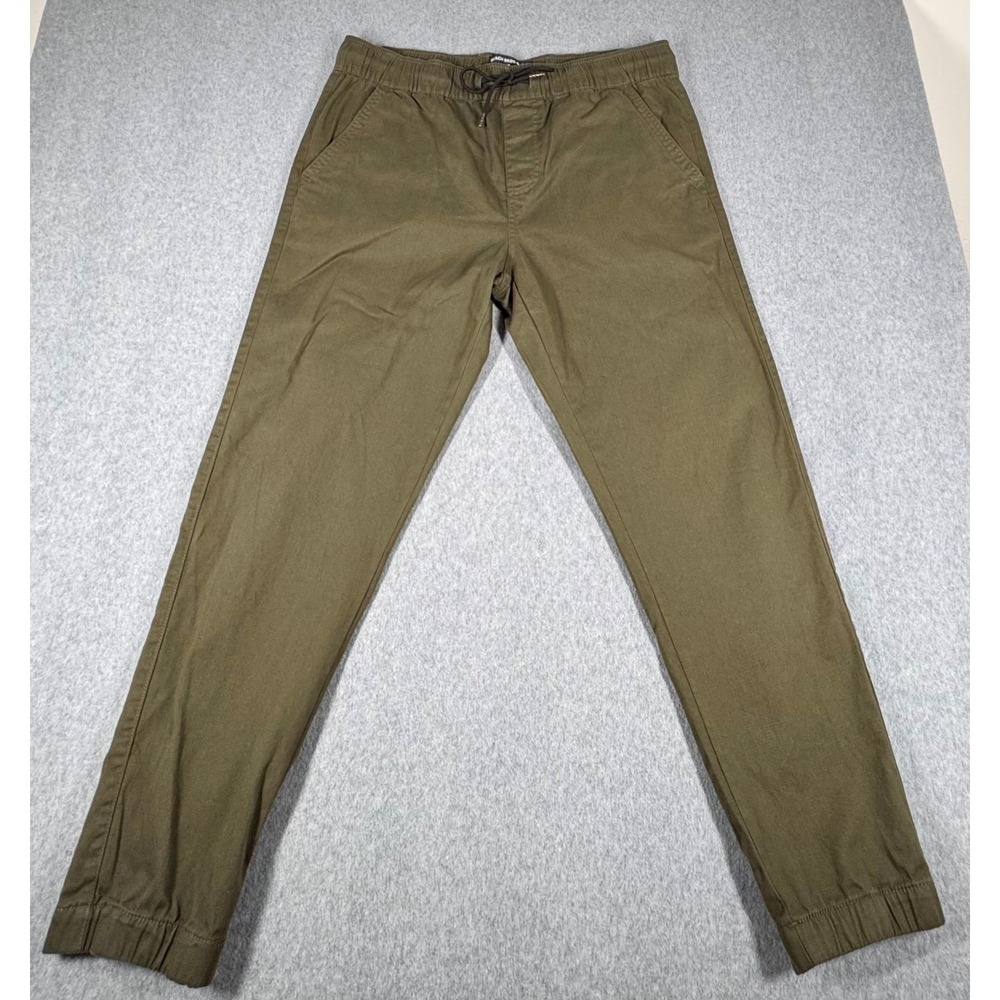 Beach Bros. Jogger Pants XL Green Drawstring Cotton